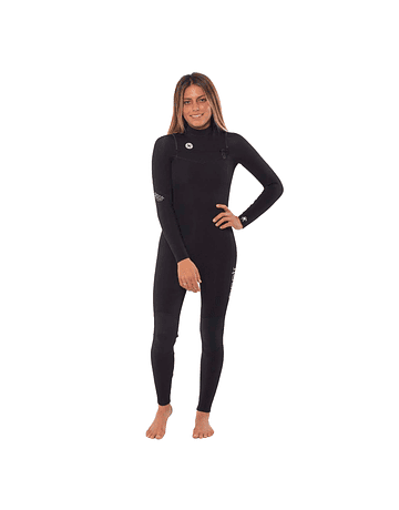 VISSLA Youth Seven Seas 4-3 Chest zip full wetsuit