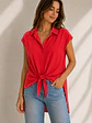 Blusa sin mangas Wados Roja - Miniatura 4