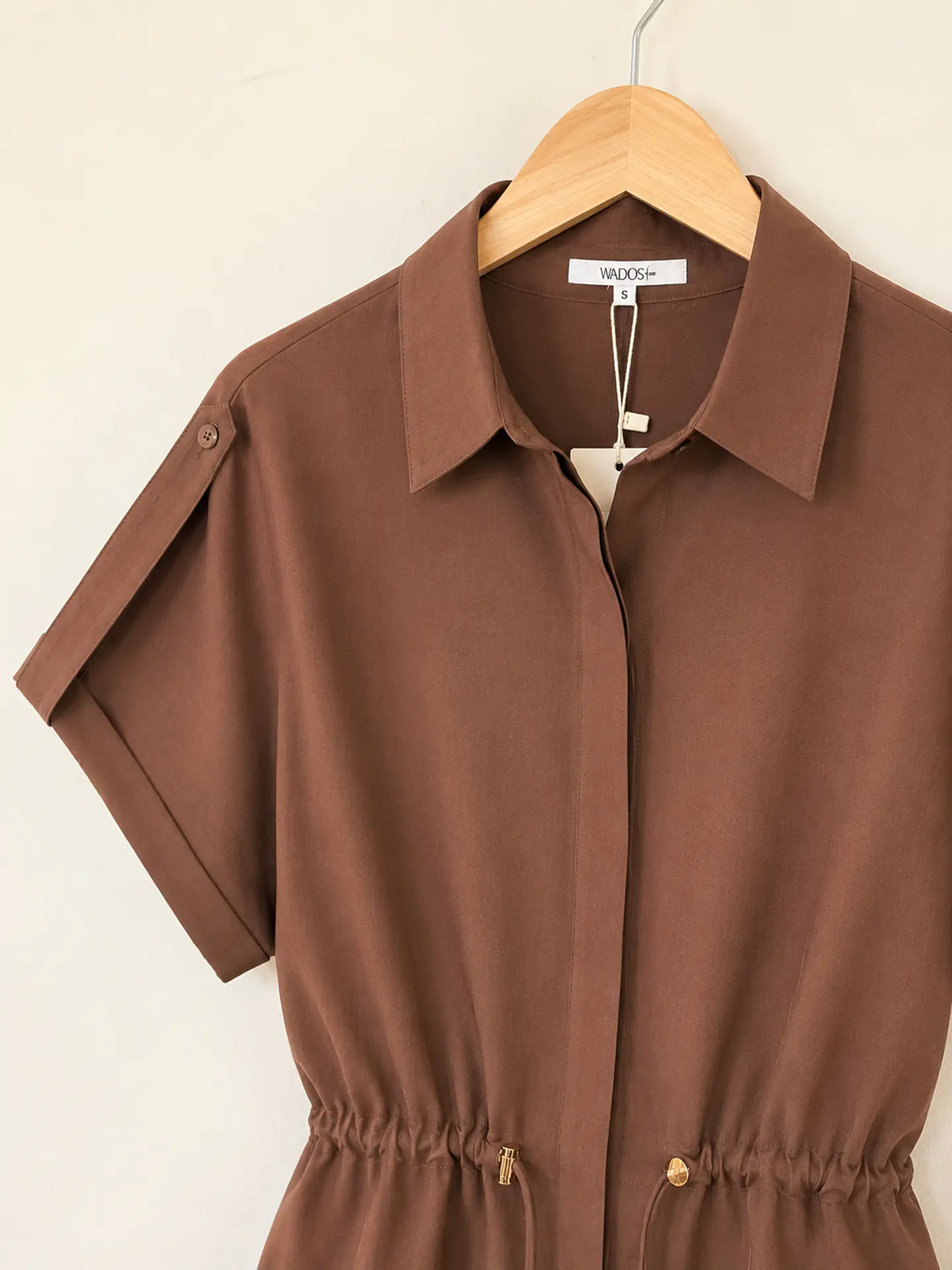 Blusa manga corta Chocolate Wados 2