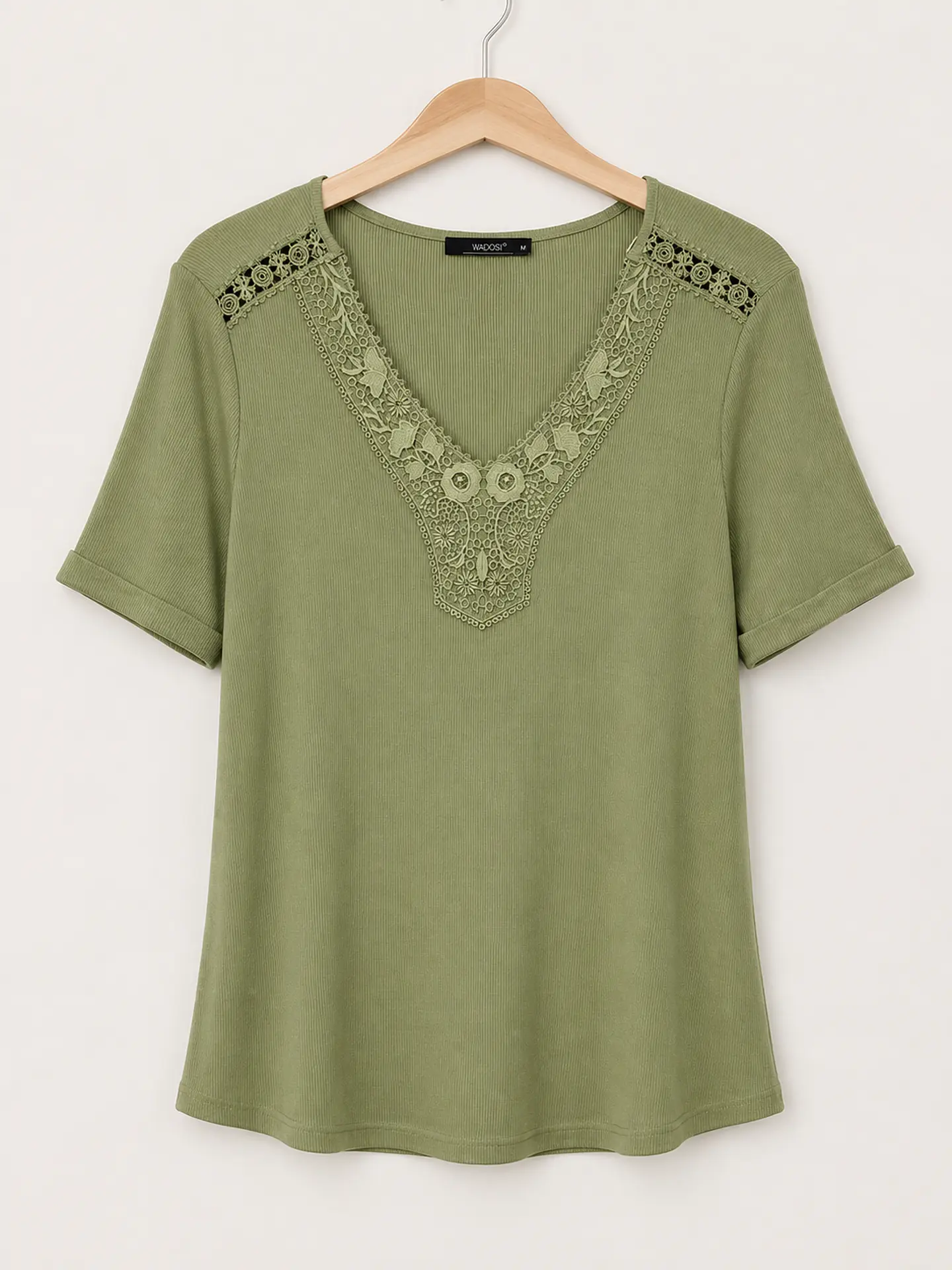Polera manga corta Oliva Wados 1