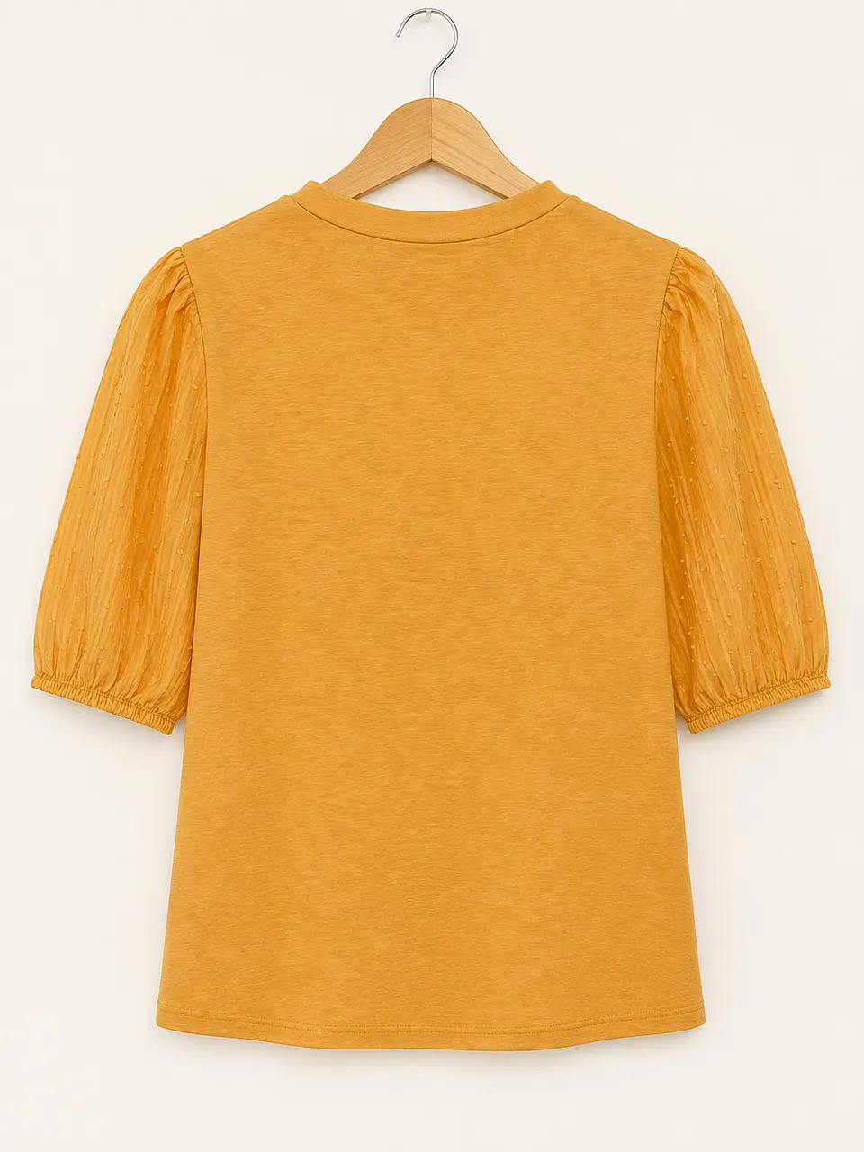 Polera manga corta Naranja Wados 2