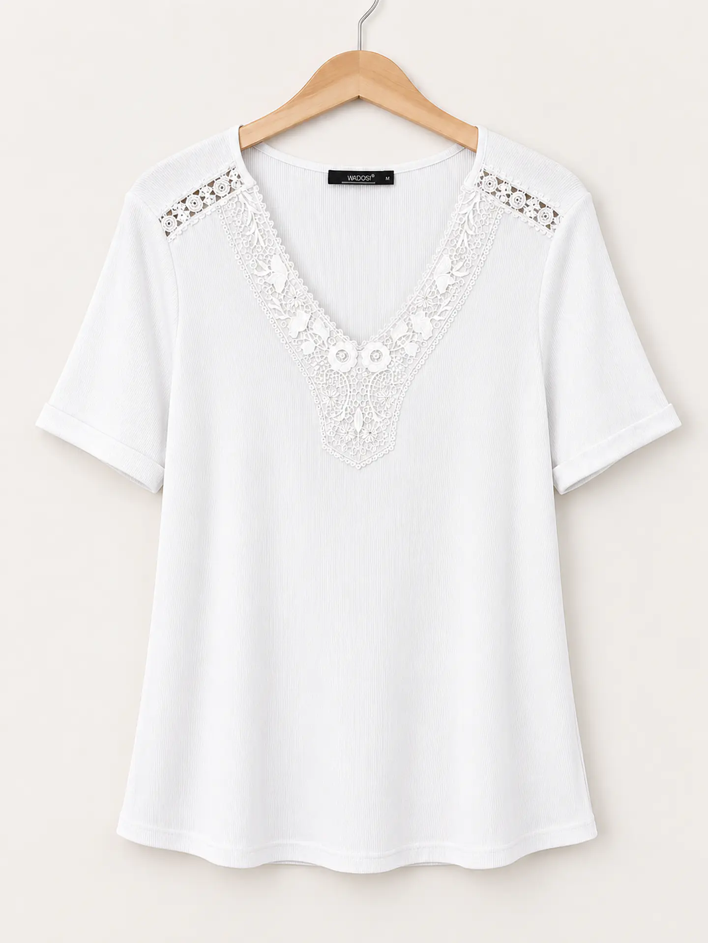 Polera manga corta Wados Blanca 1
