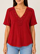 Polera manga corta Roja Wados - Miniatura 5