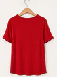 Polera manga corta Roja Wados - Miniatura 3