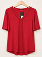 Polera manga corta roja Wados - Miniatura 1