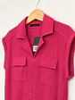 Blusa manga corta Fucsia Wados - Miniatura 3