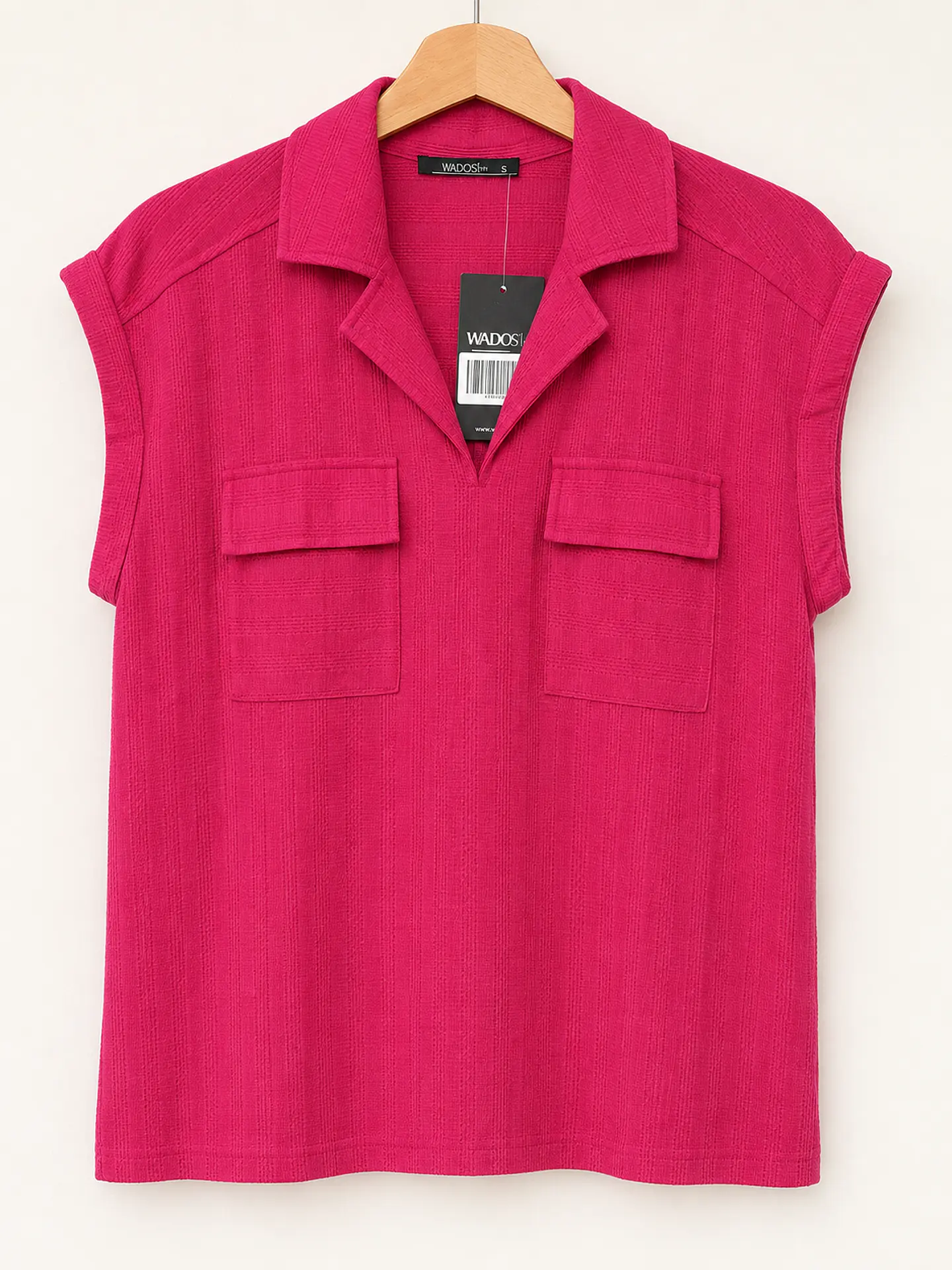 Blusa manga corta Fucsia Wados 1