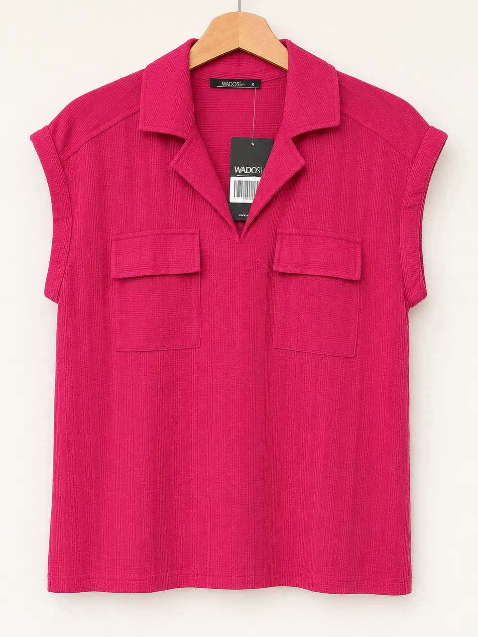 Blusa manga corta Fucsia Wados 1