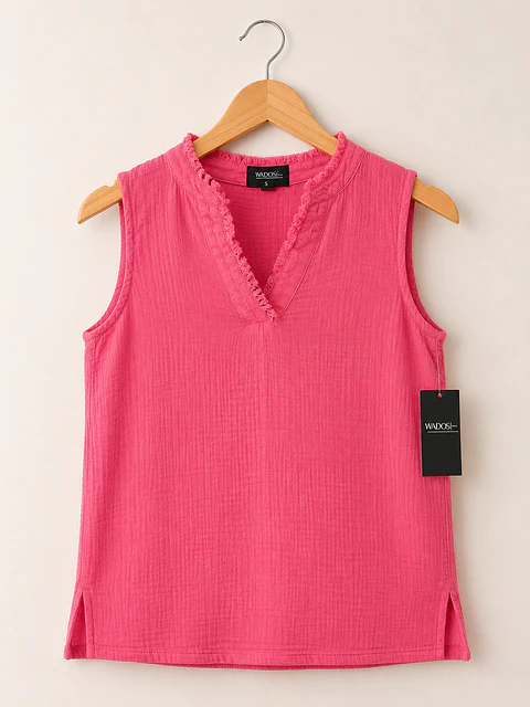Blusa sin mangas Coral Wados