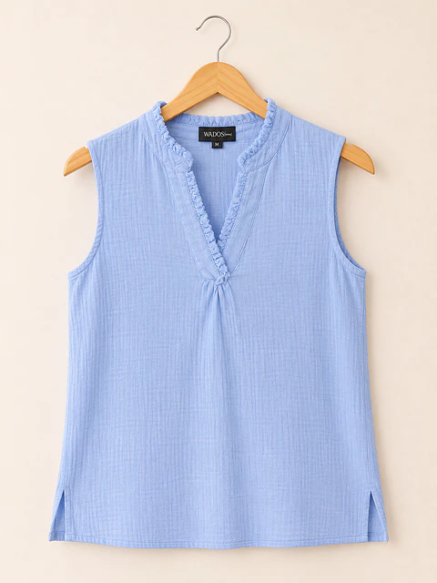 Blusa sin mangas Celeste Wados