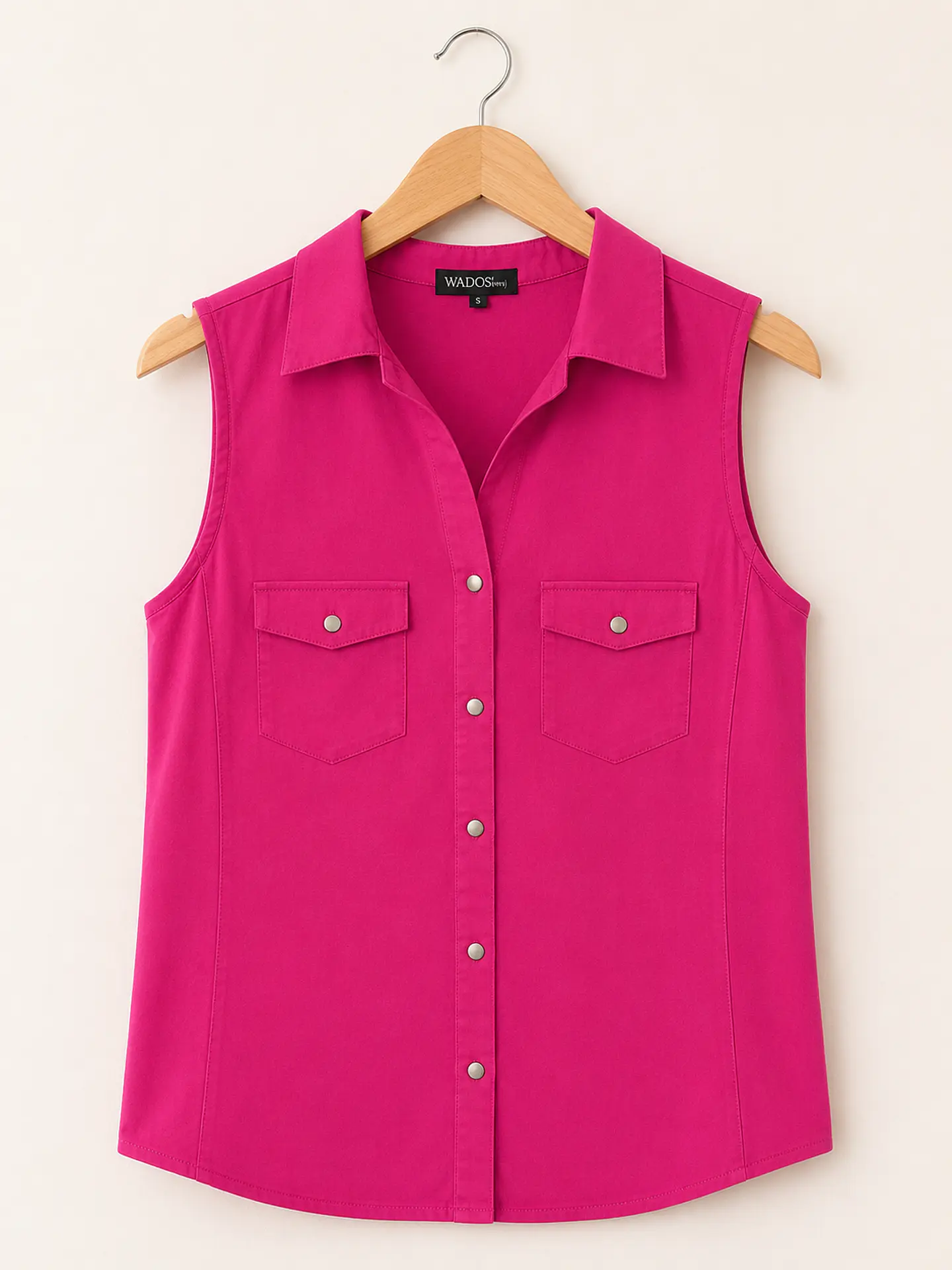 Blusa sin mangas Fucsia Wados 1