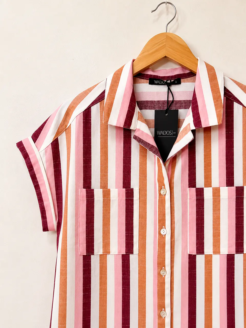 Blusa manga corta Rosada Wados 3