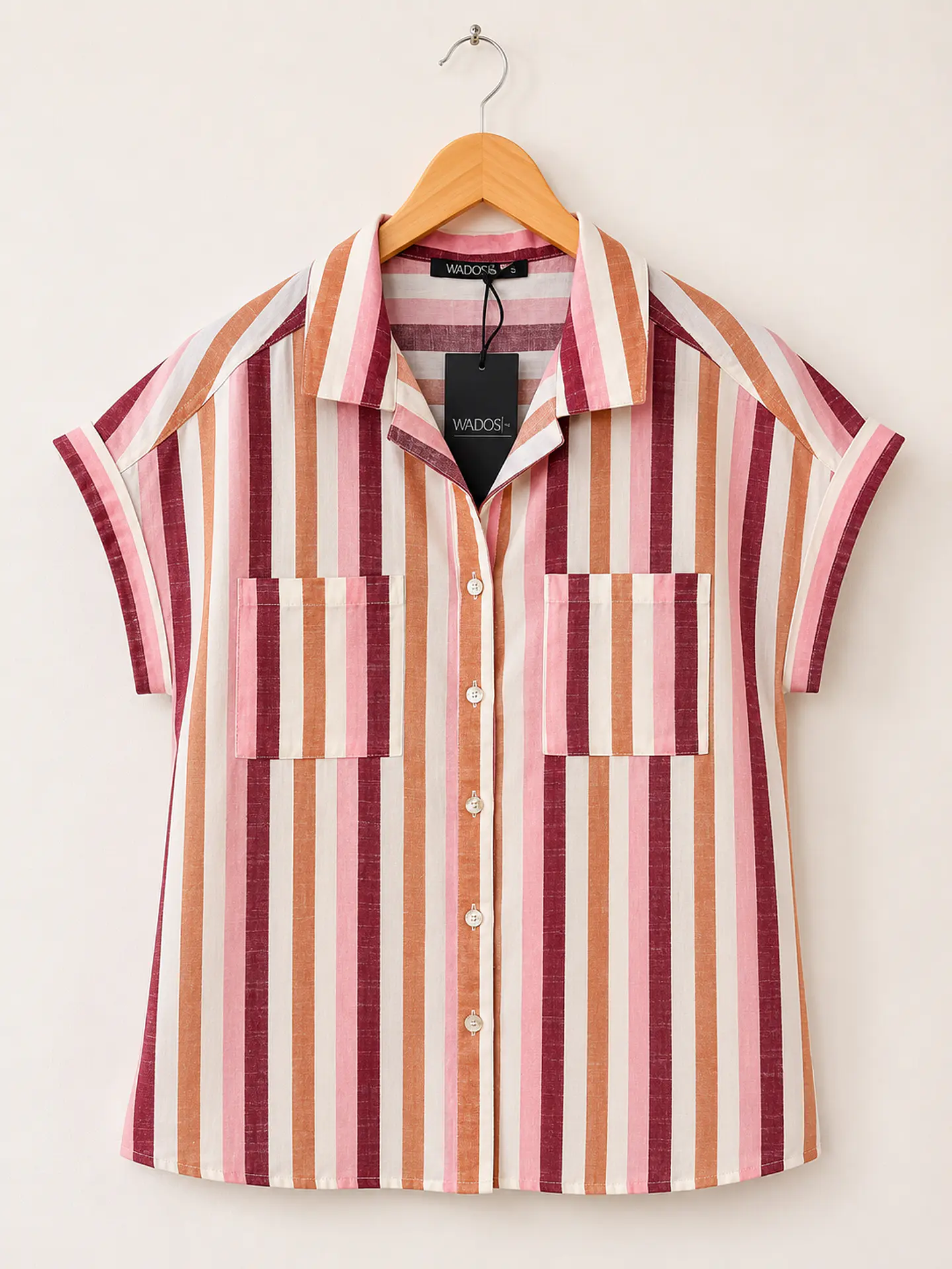 Blusa manga corta Rosada Wados 1