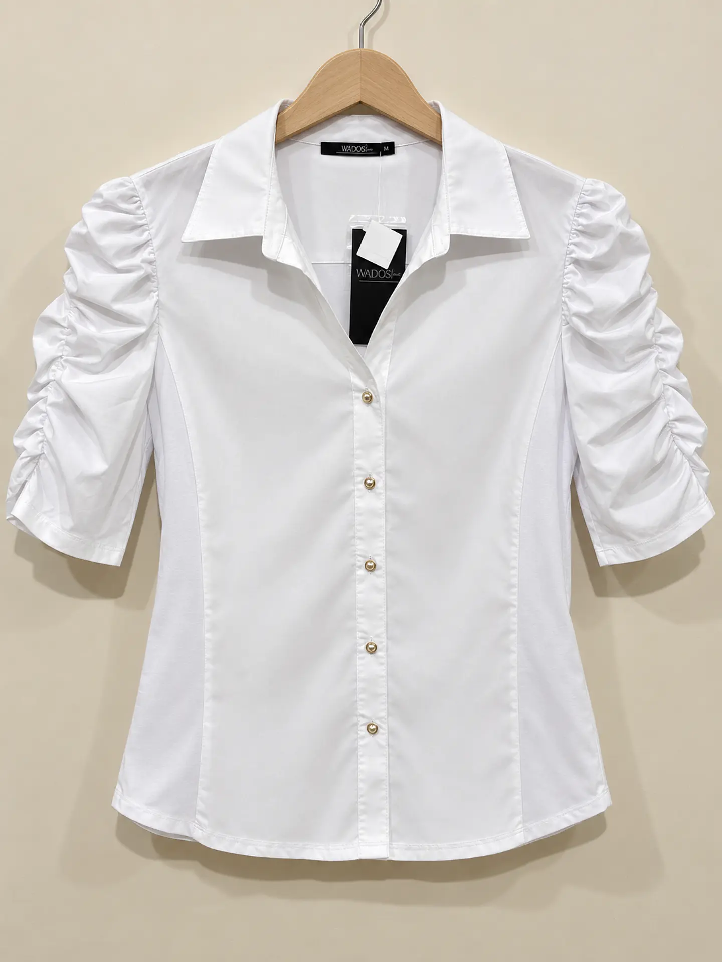 Blusa manga corta blanca Wados  1