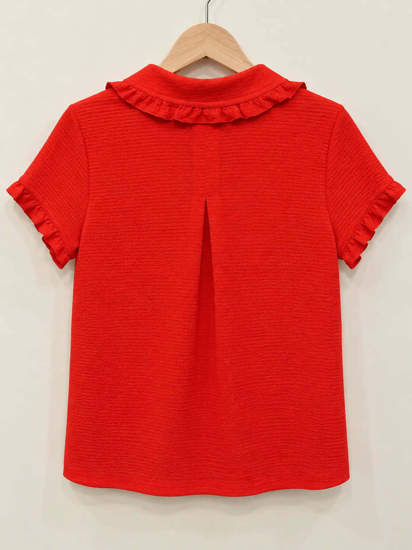 Blusa manga corta Naranja Wados 3