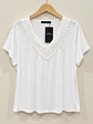 Blusa manga corta Blanca Wados - Miniatura 1