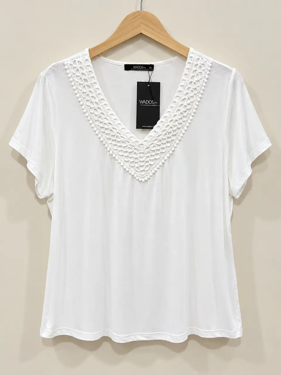 Blusa manga corta Blanca Wados 1