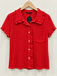 Blusa manga corta Roja Wados - Miniatura 1