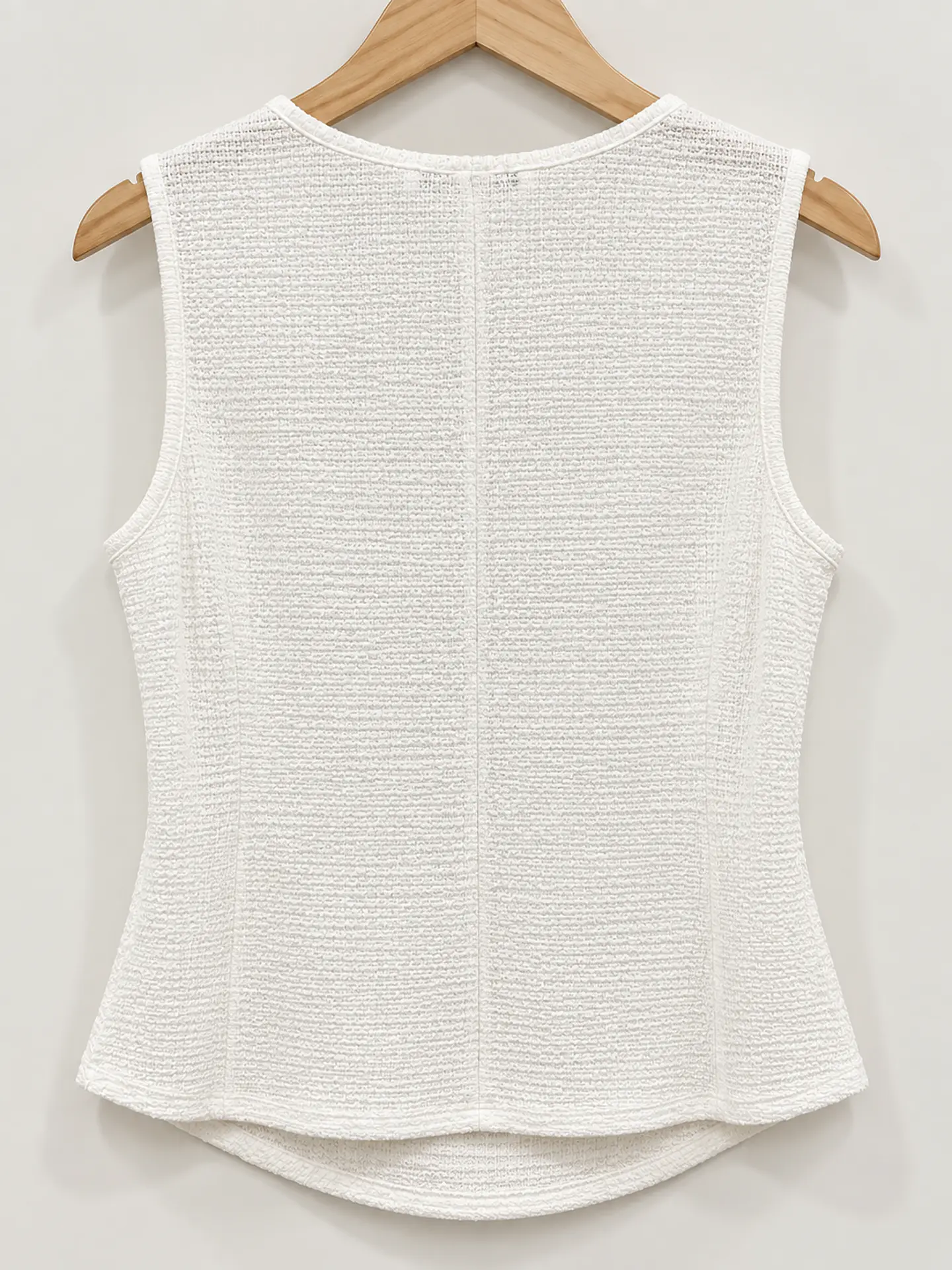 Blusa sin mangas Blanca WADOS 3