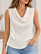 Blusa sin mangas Blanca WADOS - Miniatura 4