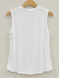 Blusa sin mangas hueso Wados - Miniatura 3