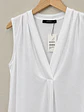 Blusa sin mangas hueso Wados - Miniatura 2