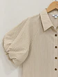 Blusa manga corta Beige Wados - Miniatura 2