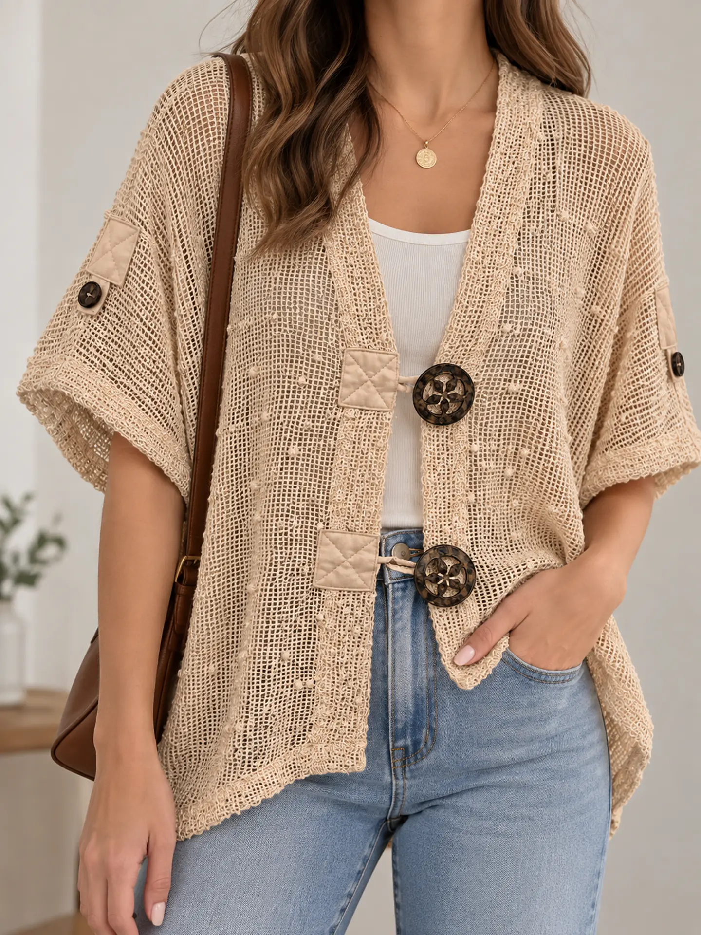 Chaleco Tejido Natural Wados 4