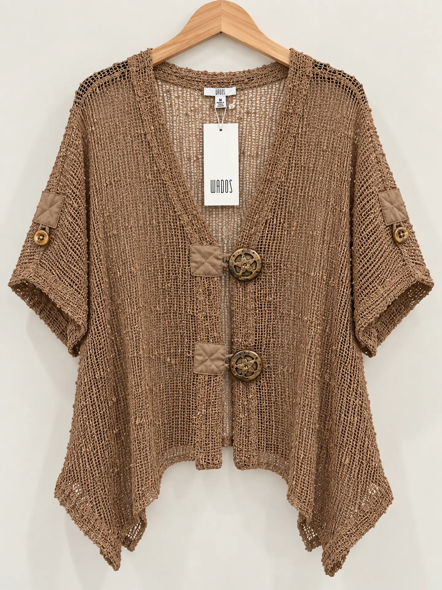 Chaleco Tejido Cognac Wados 1