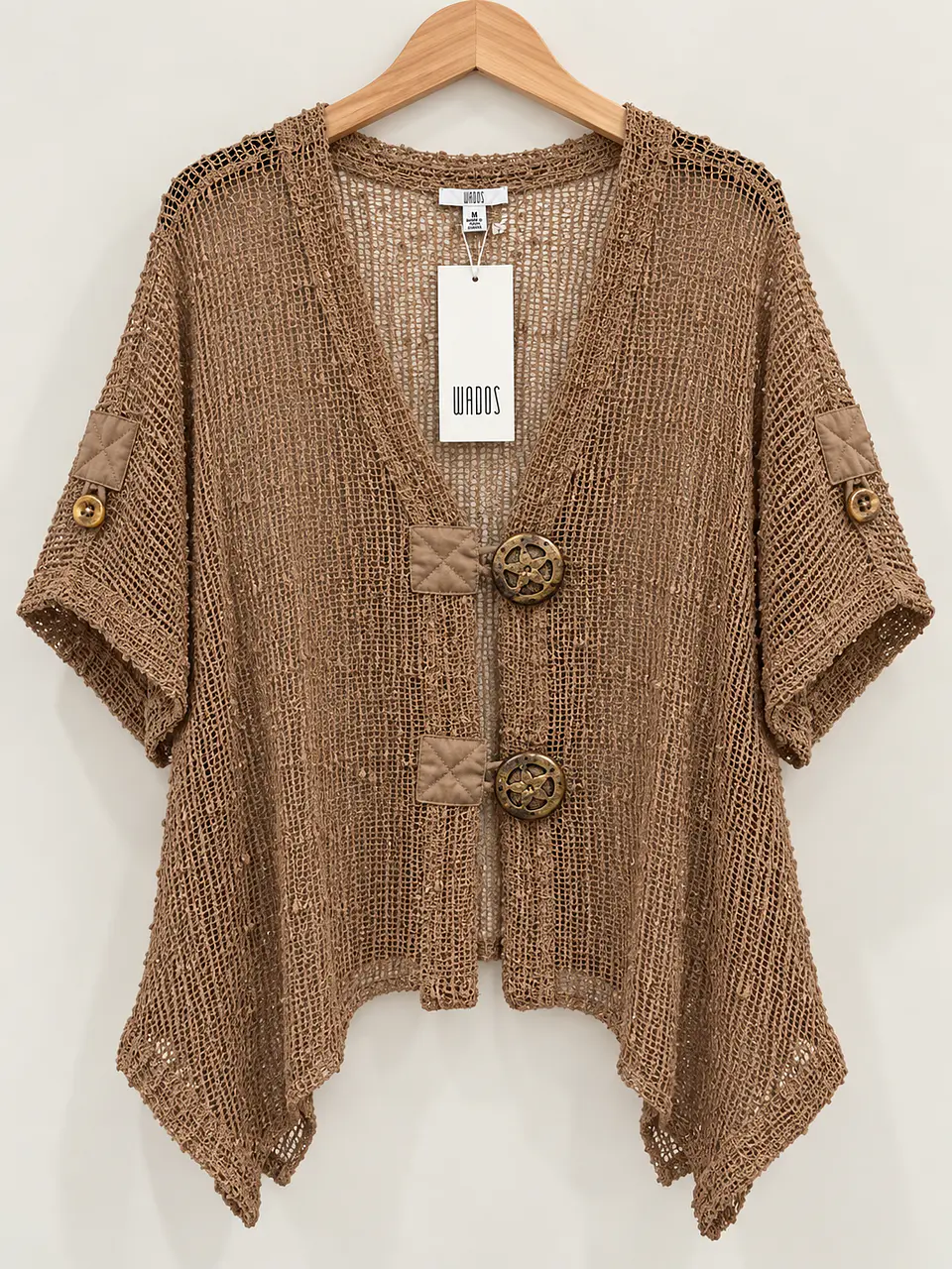 Chaleco Tejido Cognac Wados 1