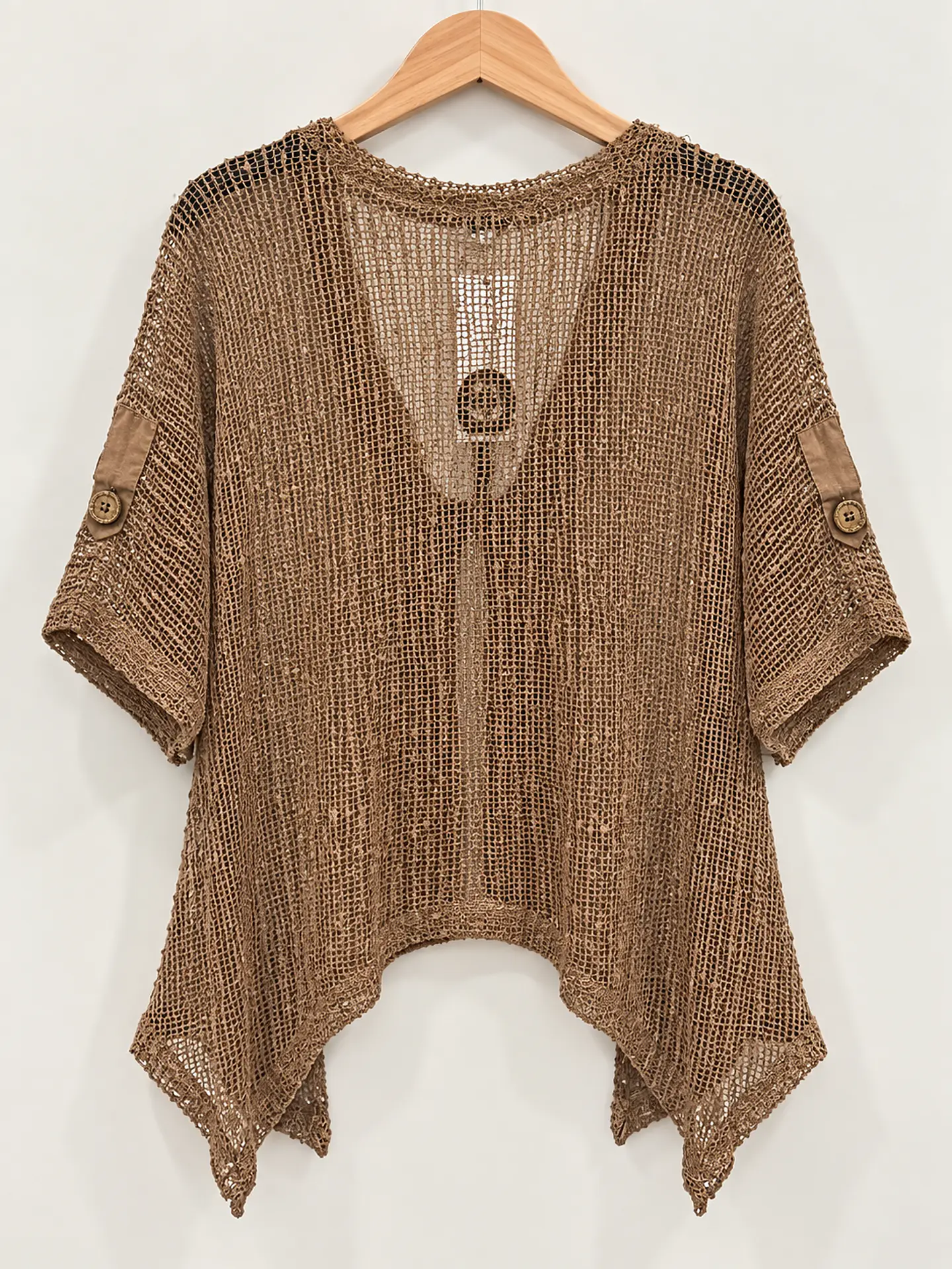 Chaleco Tejido Cognac Wados 3