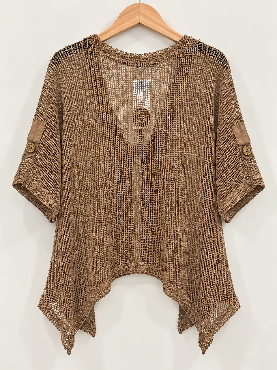 Chaleco Tejido Cognac Wados 3