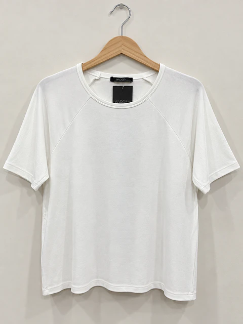 Polera manga corta Hueso Wados