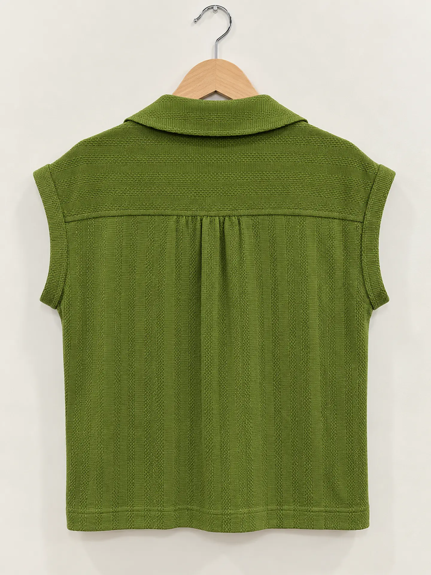Blusa manga corta Verde Wados 3