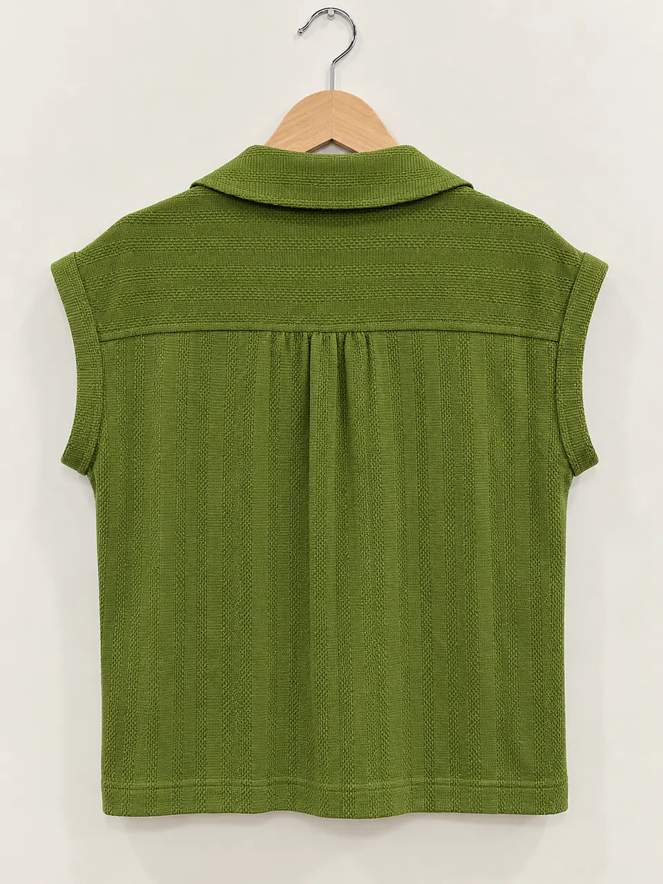 Blusa manga corta Verde Wados 3