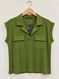 Blusa manga corta Verde Wados - Miniatura 1