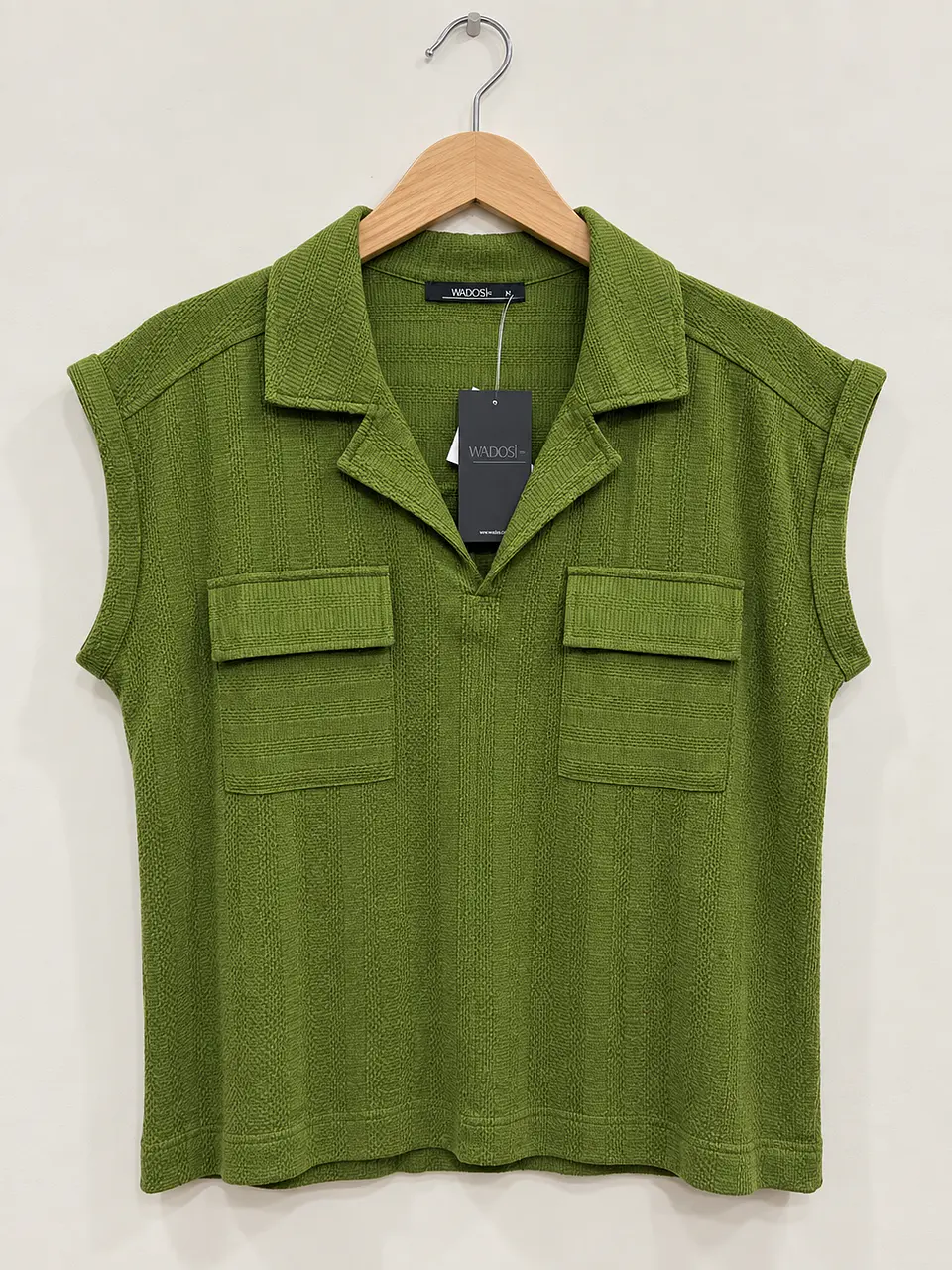 Blusa manga corta Verde Wados 1