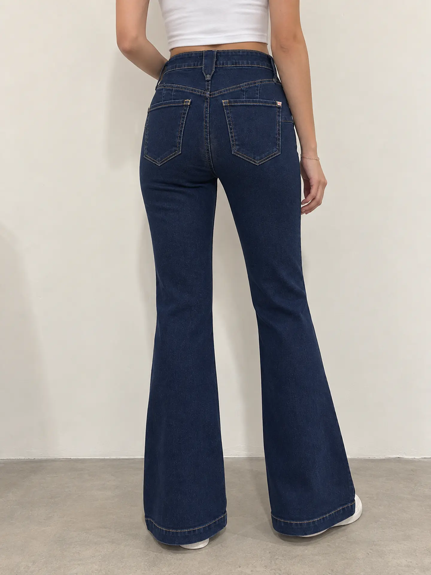 Jeans Flare Indigo Wados 6