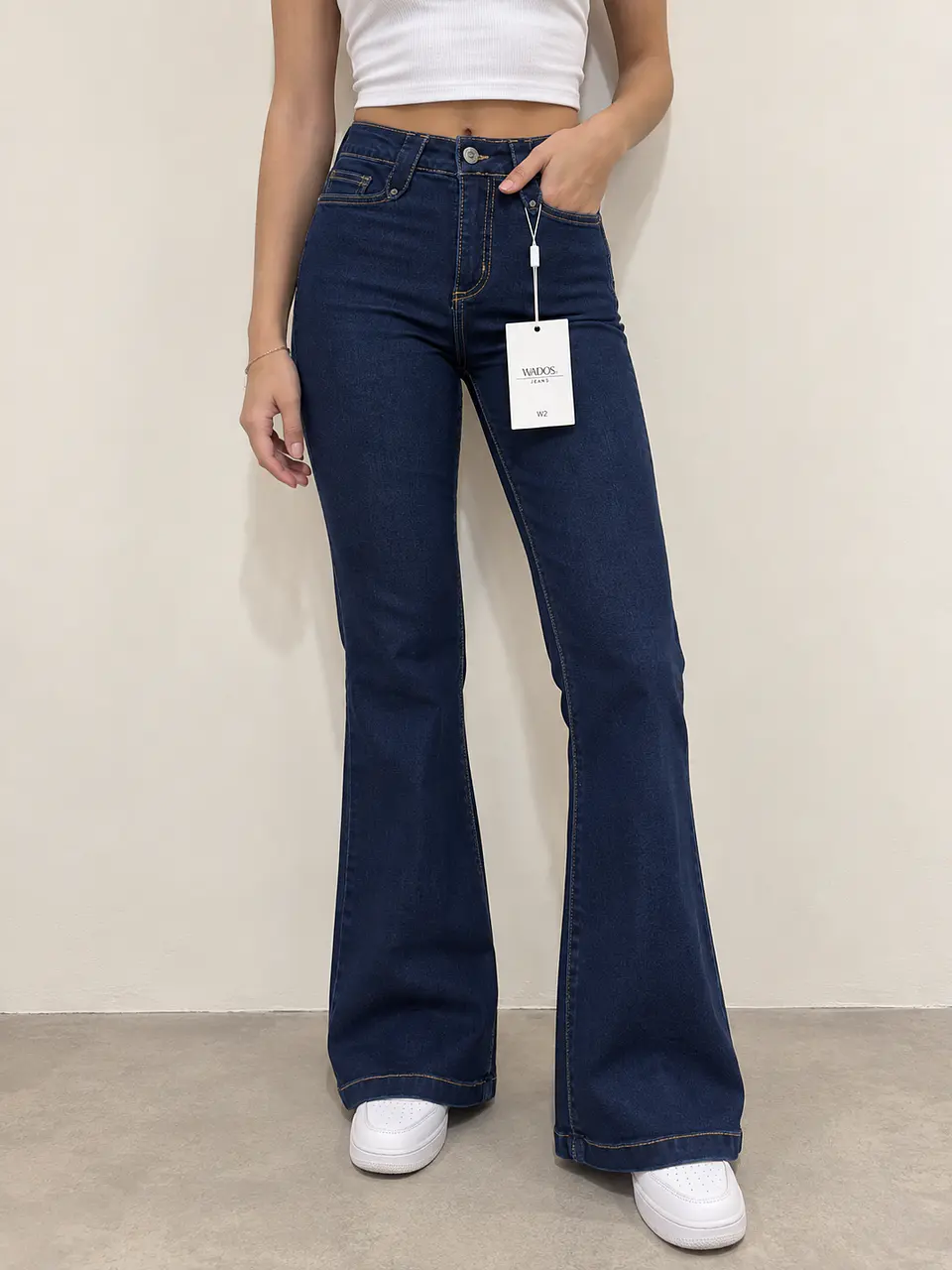 Jeans Flare Indigo Wados 5