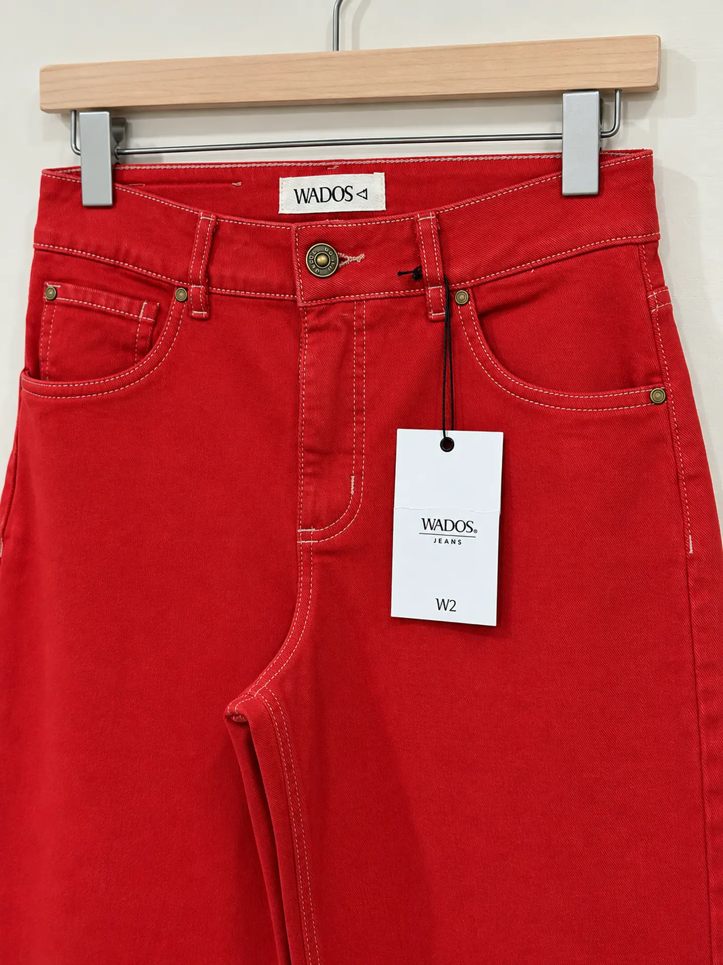 Jeans Wide legs Rojo Wados 2