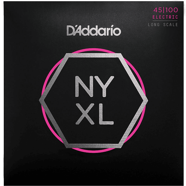 Set Cuerdas Bajo Eléctrico 4 Cuerdas D'Addario NYXL