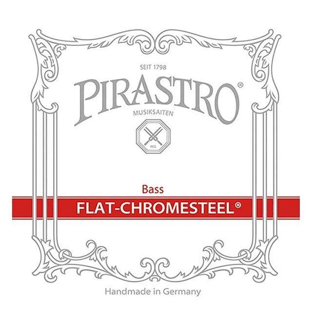 Set Cuerdas Contrabajo Solista Flat-Chromesteel