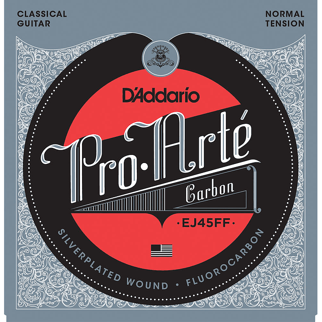 Set Cuerdas Guitarra Clásica D'Addario Pro-Arté Carbon