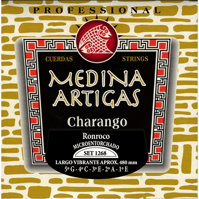 Set Cuerdas Charango Ronroco Medina Artigas