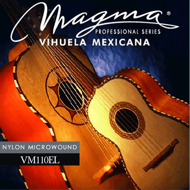 Set Cuerdas Vihuela Mexicana Magma Profesional Series