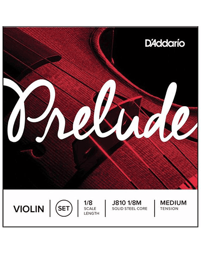 Set Cuerdas Violín 1/8 D'Addario Prelude