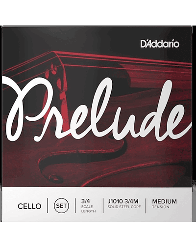 Set Cuerdas Cello 3/4 D'Addario Prelude