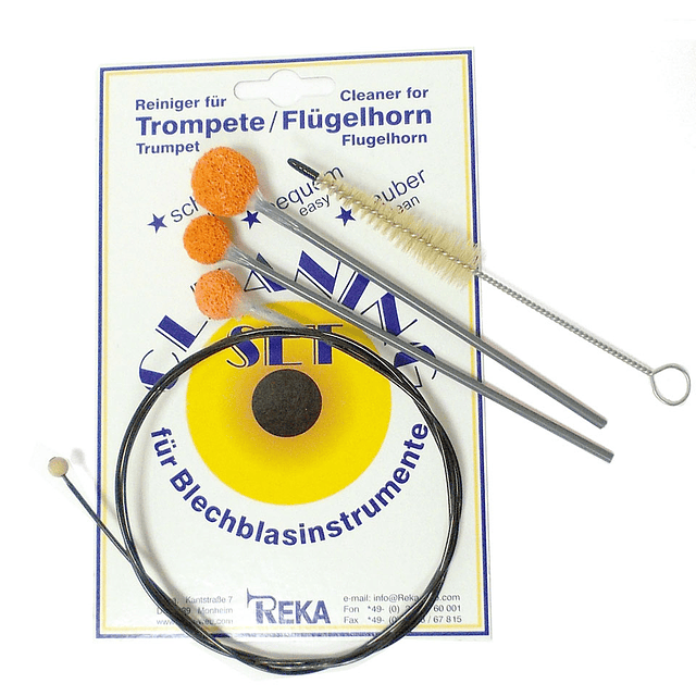 Kit de Limpieza para Trompeta Reka Cleaning Set