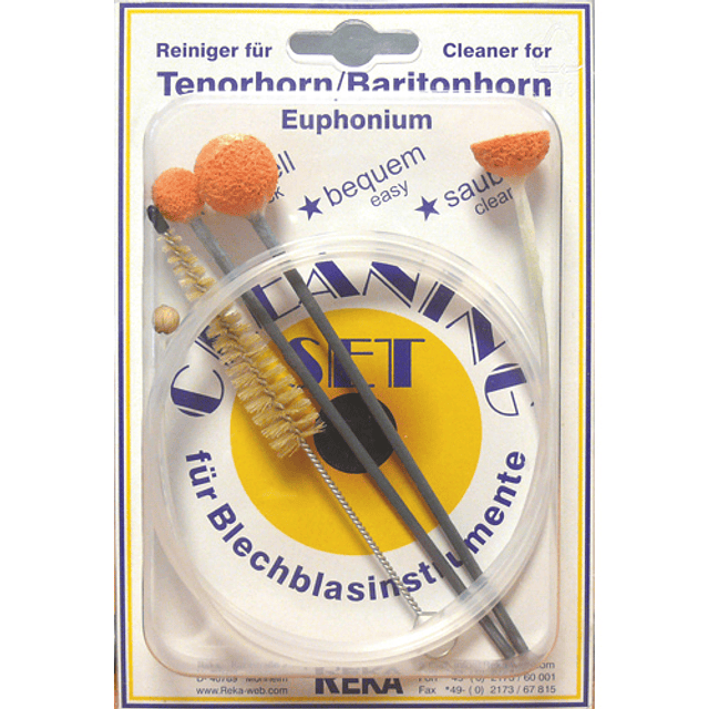 Kit de Limpieza para Corno Tenor/Barítono Reka Cleaning Set