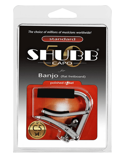 Capodastro Shubb, Modelo C5, Mandolina & Banjo